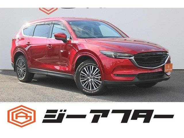 CX-8 2.5 25T プロアクティブ 4WD 純正ナビTVバックカメラ社外マフラーLED