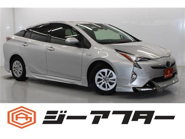 プリウス 1.8 S セーフティ プラス フルエアロTSS純正ナビBカメラTVドラレコ