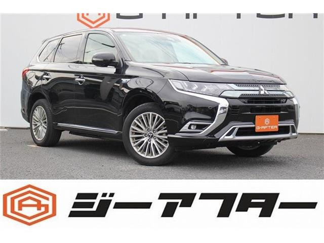 アウトランダーPHEV 2.4 G プラスパッケージ 4WD 1オーナー純正ナビ360°カメラ電...