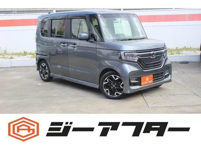 N-BOXカスタム G EX ターボ ホンダセンシング 純正ナビBカメラ両側電動LED衝突軽減ETC