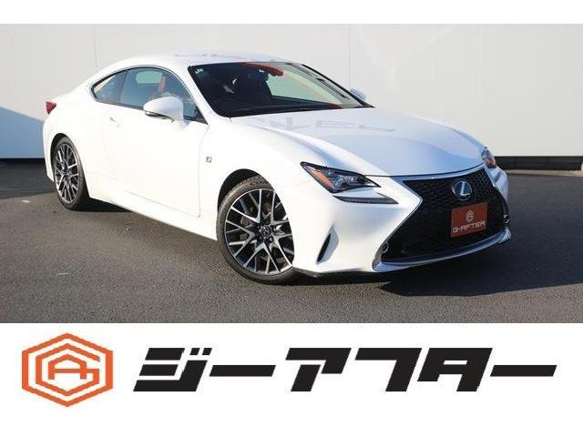 RC 350 Fスポーツ マクレビ赤革3眼LEDプリクラッシュ19AW