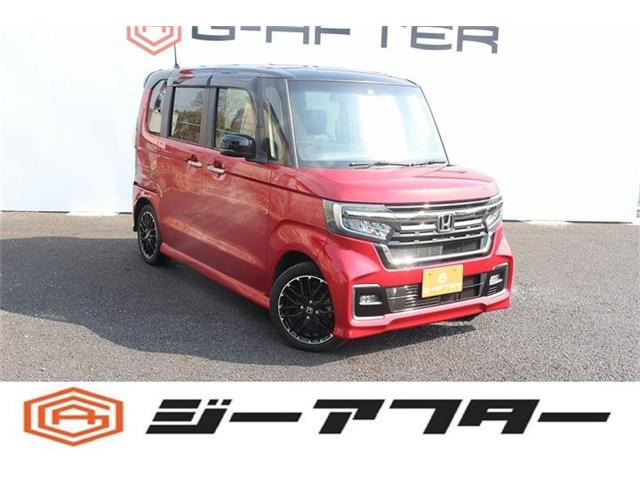 N-BOXカスタム L ターボ コーディネートスタイル 後期型純正8型ナビ地デジBカメラ両...