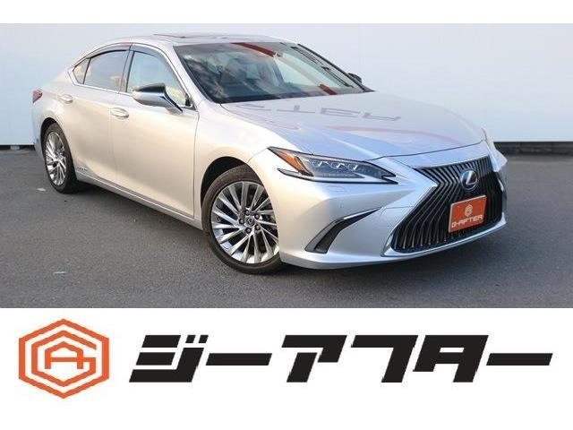 ES 300h バージョンL サンルーフ3眼LED本革360°カメラETC2.0