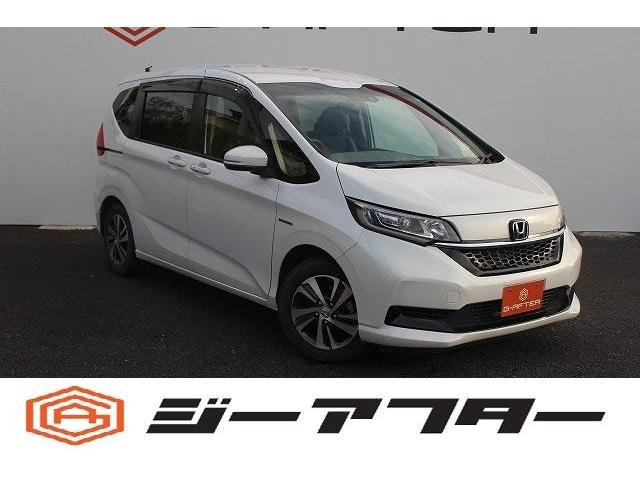 フリード 1.5 ハイブリッド G ホンダセンシング 後期型OP半革シート7人乗両側電動LED