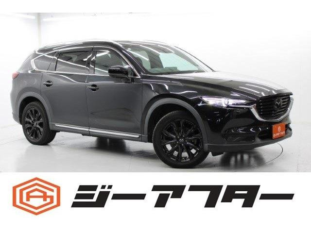 CX-8 2.2 XD ブラックトーンエディション 4WD 10型ナビBOSE360°カメラ黒半革シー...