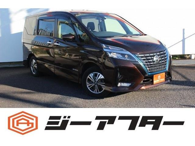 セレナ 1.2 e-POWER ハイウェイスター V 後期型10型ナビ後席モニタ1オーナーLED