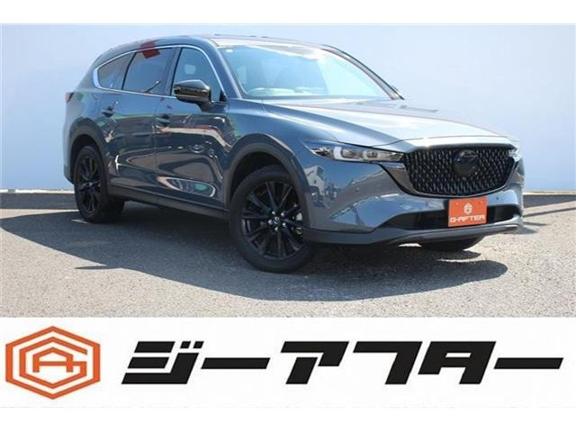 CX-8 2.5 25S ブラックトーンエディション 最終型AppleCarPlay後席モニタ電動Rゲート