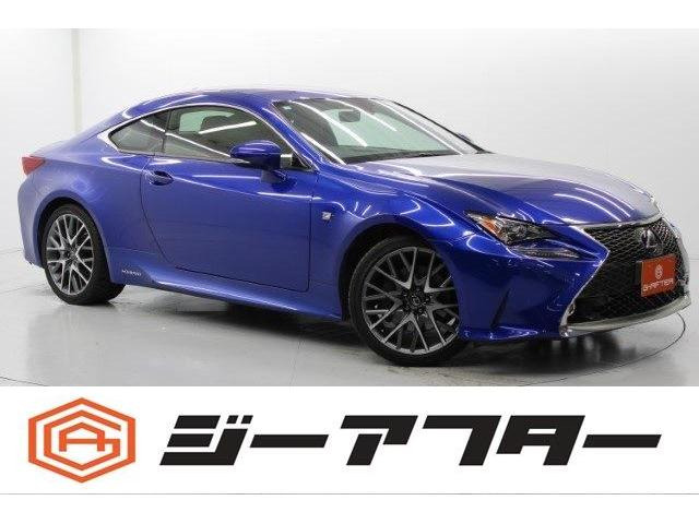 RC 300h Fスポーツ ナビBカメラTV温冷赤革シート衝突軽減LED