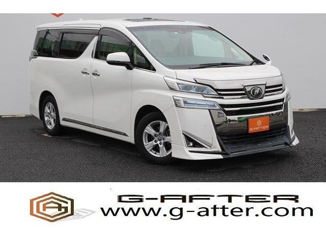 ヴェルファイア 2.5 X サンルーフTRD後席モニタOP両側ナビBカメラ