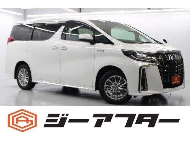 アルファード ハイブリッド 2.5 S タイプゴールド E-Four 4WD 9型ナビ後席モニタ3眼L...