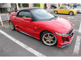 S660 アルファ 6MTターボ 幌 無限フルエアロ