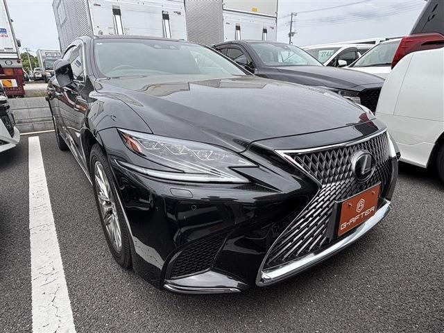 LS 500h エグゼクティブ リアエンター黒革マクレビ電動トランク