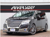 日産 エルグランド 2.5 ライダー ブラックライン  メ-カ-ナビ20インチアルミTEIN車高調