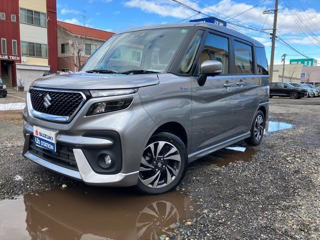 ソリオ  MV 前後被害軽減ブレーキ 全方位ナビ