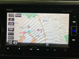 高精細画面で操作がしやすいホンダ純正ナビを装着しています。