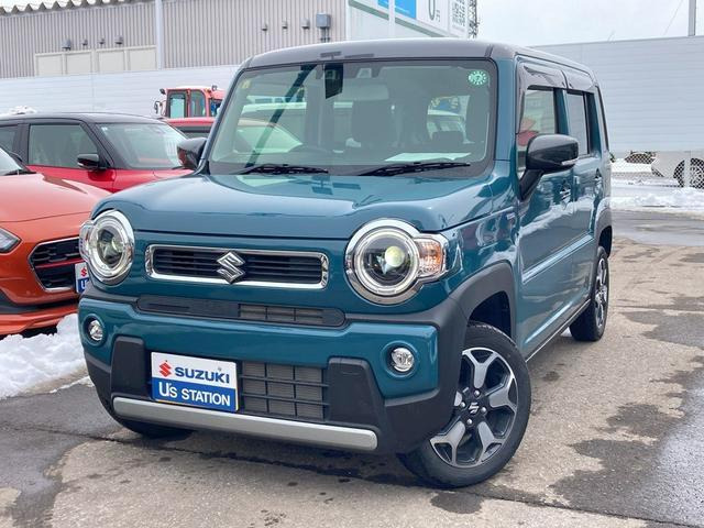 ハスラー ハイブリッド(HYBRID) X 4WD ☆純正ワイドナビ