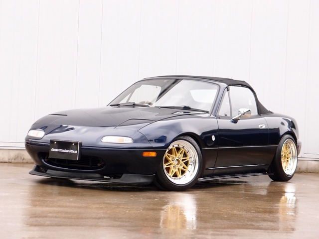 ロードスター 1.8 Rリミテッド 新品WORKEQUIP15AW 新品ZIIIタイヤ RG車高調