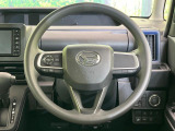 【ステアリングスイッチ】運転中、前方から目線をそらすことなく、オーディオ等の操作が可能な便利機能!安心&快適なドライブを演出してくれます♪