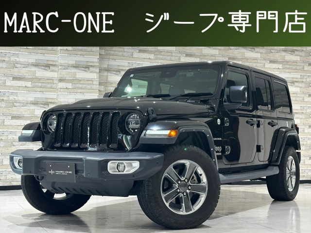 ラングラー アンリミテッド サハラ 3.6L 4WD 1年保証付  AppleCarplay ACC BSM 純18AW
