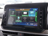 純正9インチ大画面ナビはナビゲーション+AV 2画面表示、Bluetooth Audio、SDカード、DVD再生、CD再生/CD録音、地デジTV、ラジオ、スマートフォン連携、ハンズフリーフォン対応の高性能モデルです(^^♪