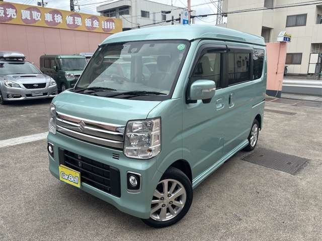 エブリイワゴン PZターボスペシャル ハイルーフ ナビフルセグ Bモニタ ETC 両側パワスラ