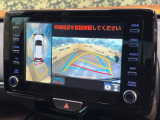 【パノラミックビューモニター】専用のカメラにより、上から見下ろしたような視点で360度クルマの周囲を確認することができます☆死角部分も確認しやすく、狭い場所での切り返しや駐車もスムーズに行えます。