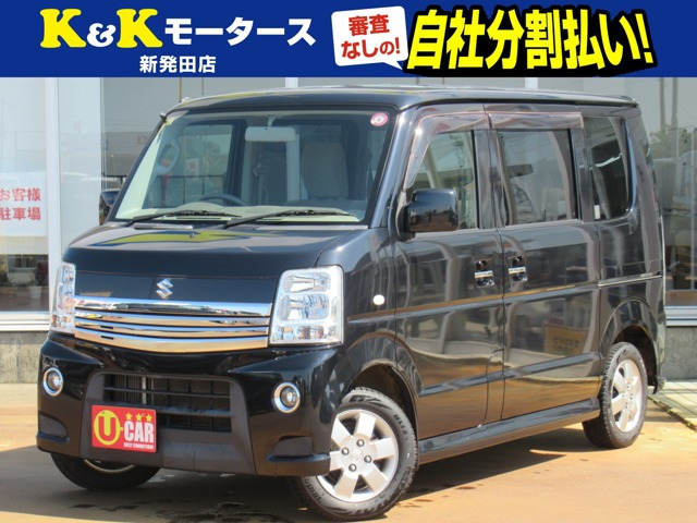 エブリイワゴン PZターボ ディスチャージヘッドランプ 4WD 後期 パワースライドドア ...