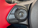 ◆ステアリングスイッチ◆運転中でも、ナビやODOメータをステアリングから操作することができる便利な機能です!