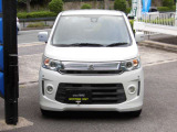 ワゴンRスティングレー X 4WD レーダーブレーキサポート 社外ナビ