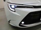 LEDヘッドライトとフォグランプのコラボです。雨や雪の日も安心!フォグランプがお車の存在を際立たせますね♪