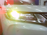 ヘッドライトは消費電力の少ないLED。夜の暗い道でも明るく照らしてれます。