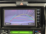 バックでの駐停車時に助かるバックモニター付きです。