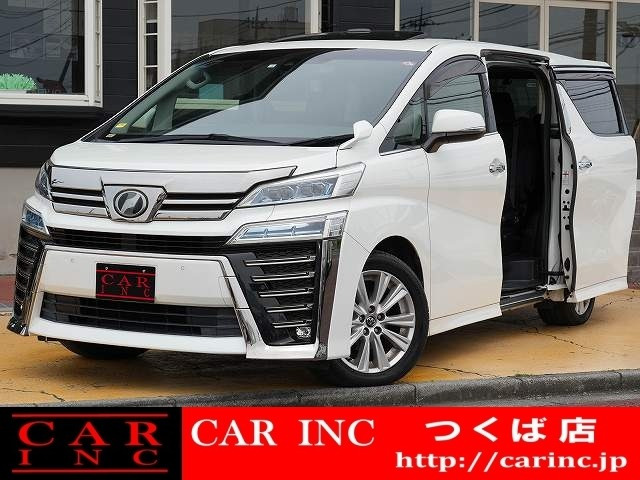 ヴェルファイア 2.5 Z Aエディション フリップダウンモニター 両側パワスラ
