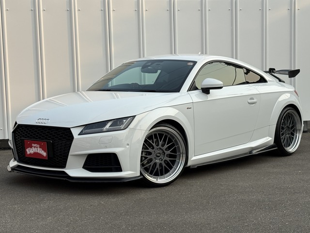 TTクーペ 2.0 TFSI クワトロ Sラインパッケージ 4WD 車高調 20インチ 社外エアロ 車...