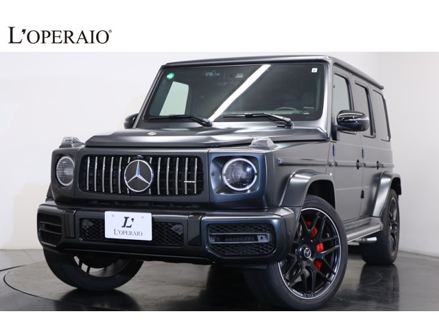 Gクラス AMG G63 エディション マットブラック 4WD 22インチホイール レザーエクスク...