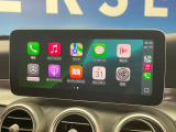 ●Apple Car Play:スマホとの有線接続で、ナビ・オーディオ再生などスマホのアプリ機能が画面でも使える便利機能です!