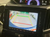 バックカメラも付いています。駐車の時に便利なのはもちろんの事、後方死角にいる子供たちに気が付くことができるので安心安全ですね