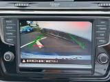 リアビューカメラ内蔵で、狭い駐車場も安心です。