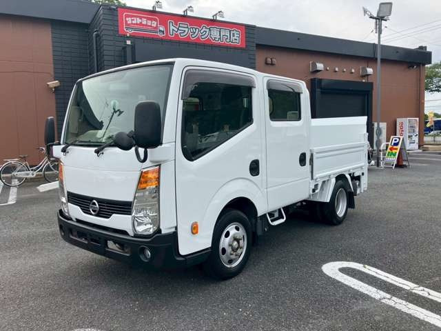 アトラス  1.1t積・Wキャブ・車両総重量3510kg内寸2080×1620