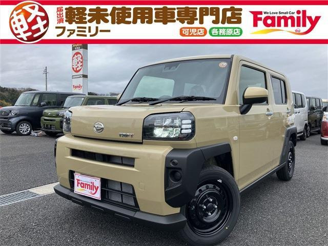 タフト X ナビ Bカメラ サンルーフ 届出済未使用車