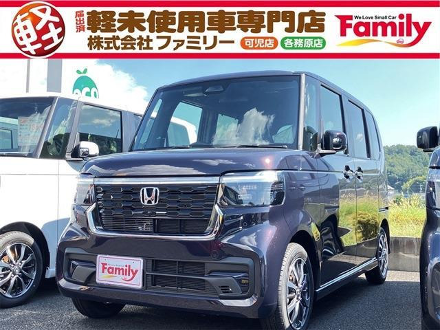 N-BOXカスタム ベースグレード 両側スライド片側電動ドア 届出済未使用車