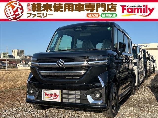 スペーシアカスタム ハイブリッド(HYBRID)  XS 両側電動スライドドア 届出済未使用車