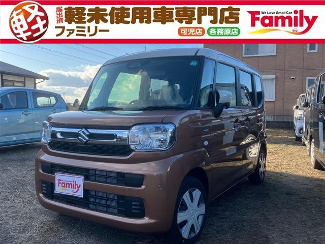 スペーシア ハイブリッド(HYBRID)  X 両側電動スライド マット 届出済未使用車