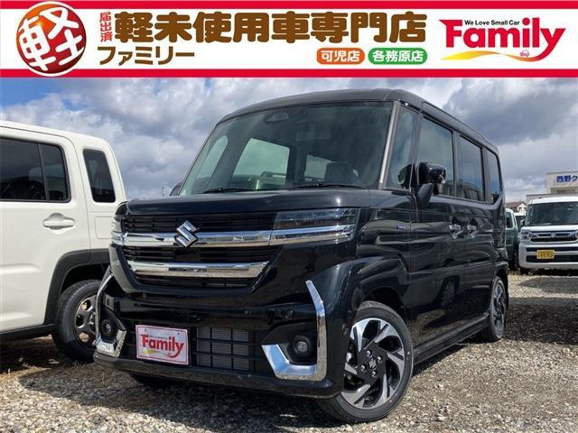 スペーシアカスタム ハイブリッド(HYBRID)  XS 両側電動スライドドア 届出済未使用車