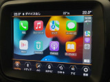 ●Apple Car Play:スマホとの有線接続で、ナビ・オーディオ再生などスマホのアプリ機能が画面でも使える便利機能です!
