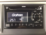 【オーディオ機能】CDプレーヤーを装備♪もちろんFM/AMラジオもお聞きいただけますよ♪