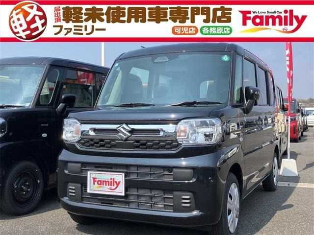 スペーシア ハイブリッド(HYBRID) G 両側スライドドア Sキー 届出済未使用車