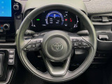 【ステアリングスイッチ】運転中、前方から目線をそらすことなく、オーディオ等の操作が可能な便利機能!安心&快適なドライブを演出してくれます♪