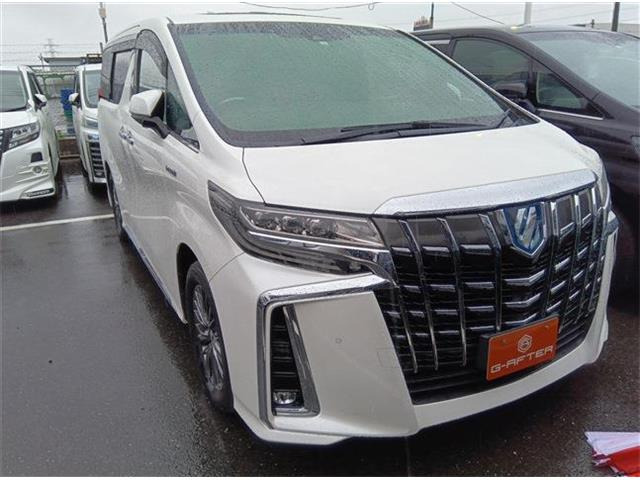 アルファード ハイブリッド 2.5 エグゼクティブ ラウンジ S E-Four 4WD サンルーフ黒...