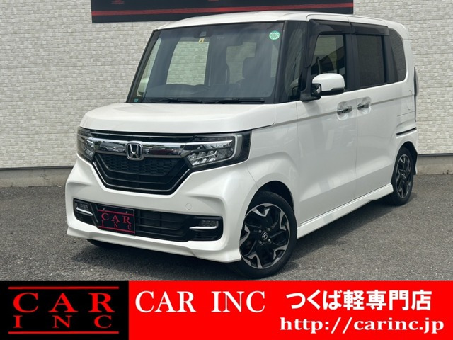 N-BOXカスタム G L ターボ ホンダセンシング 衝突被害ブレ-キ 両側パワスラ 純正ナビ